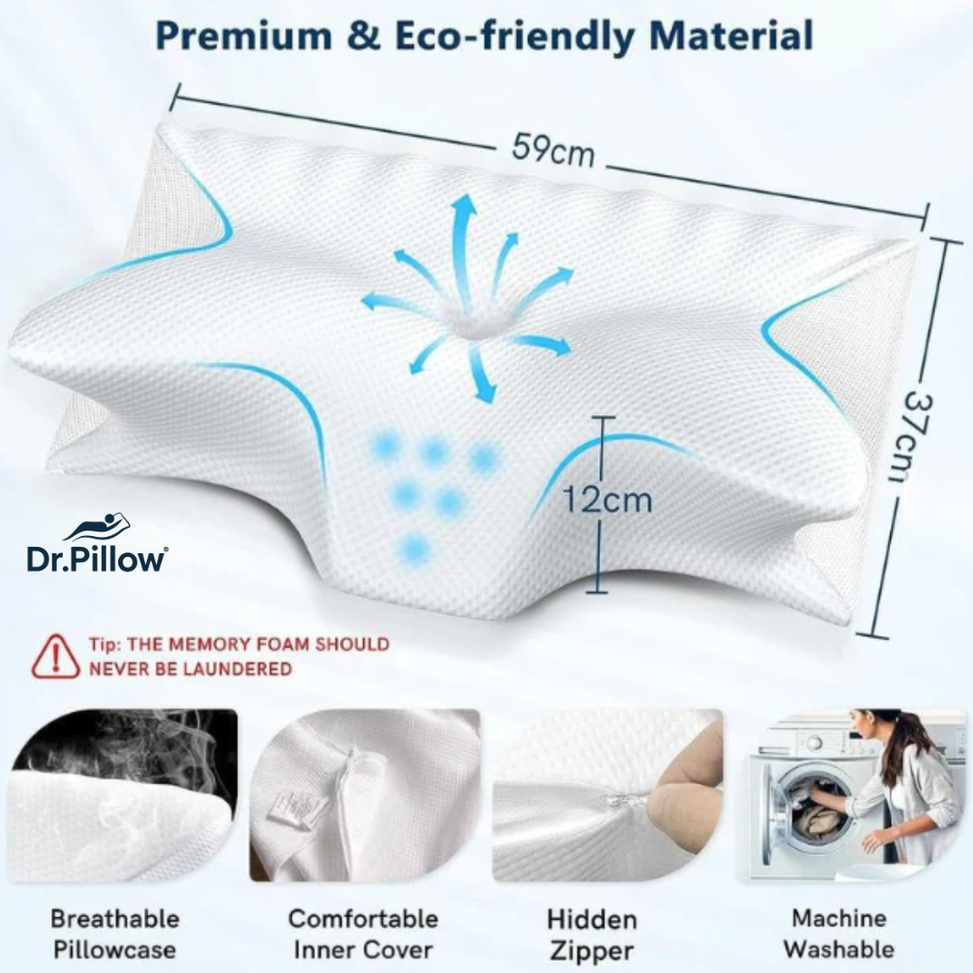 Dr.Pillow® - ComfortFit Support Pillow