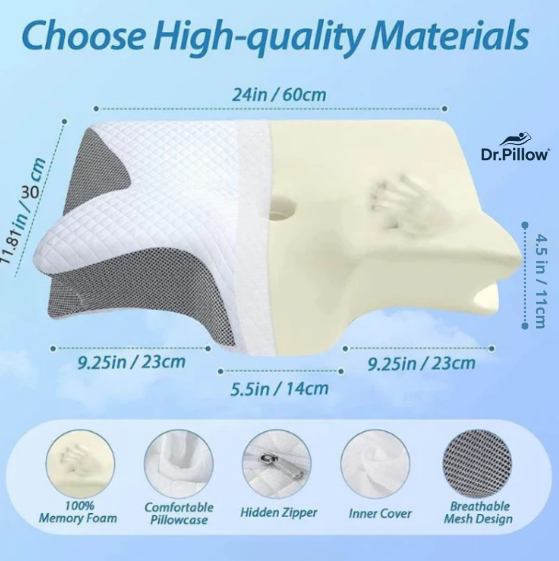 Dr.Pillow® - ComfortFit Support Pillow